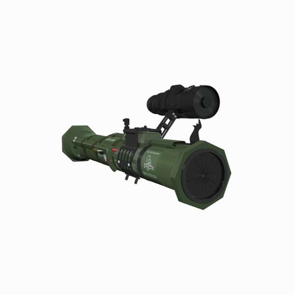 3ds max rocket launcher night vision - Anti Armor Rocket Launcher Bazooka Army w/ Night Vision... by Mister A